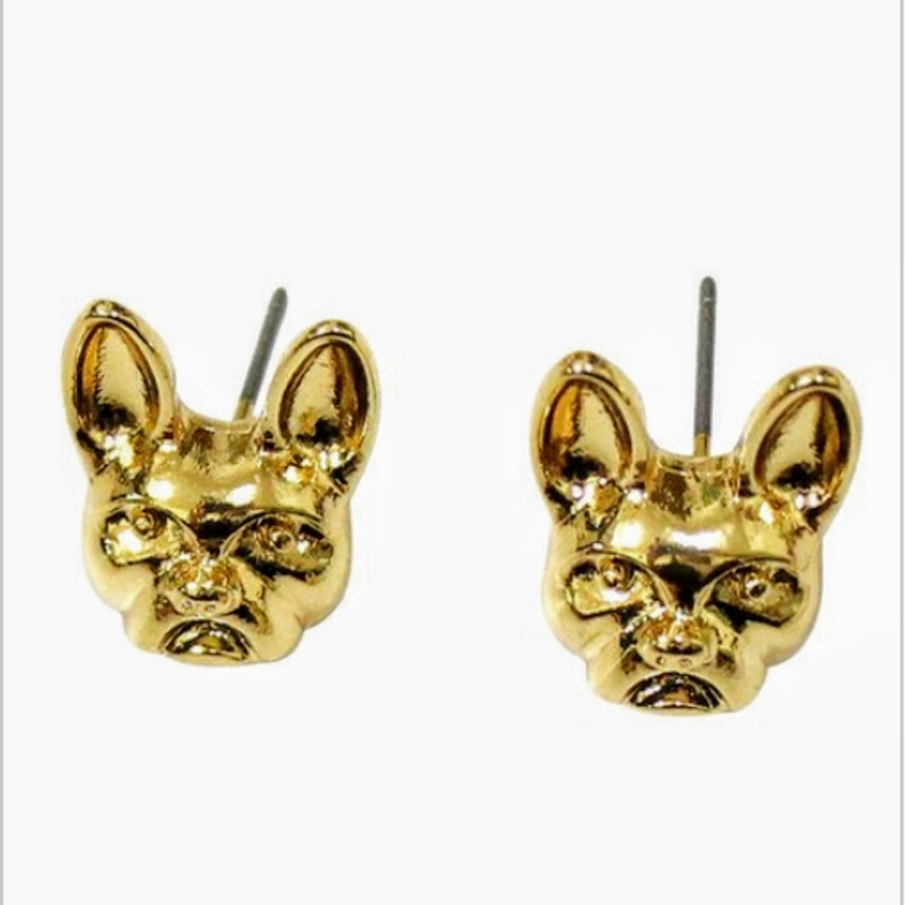 Bull Dog Earrings